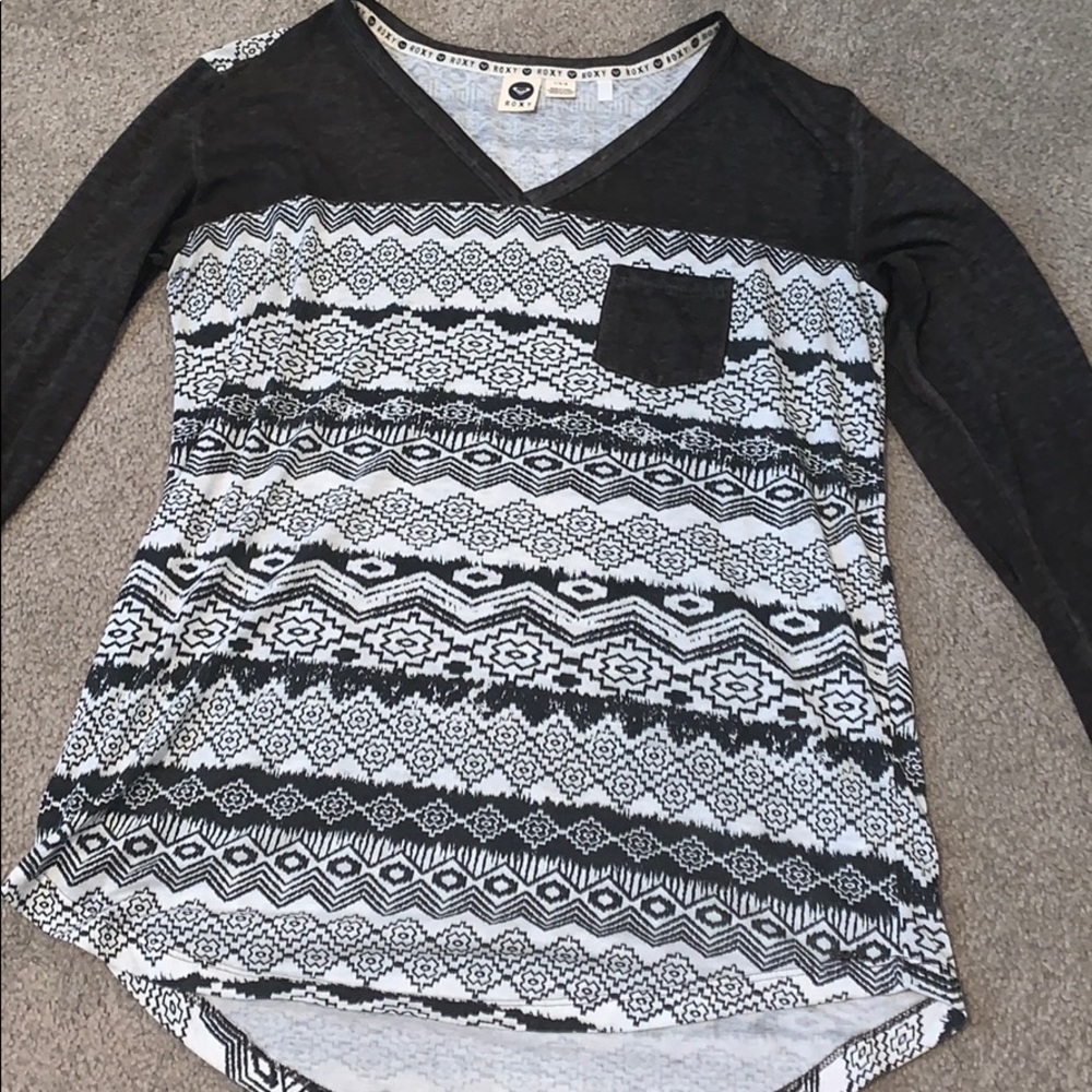 Long sleeve roxy tee